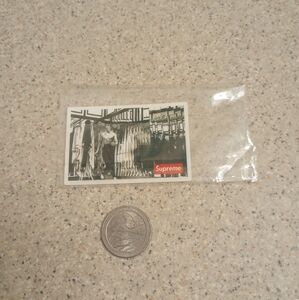 Supreme Bruce Lee Mirrors Sticker FW13 Fall / Winter 2013 Rare New with Flaws